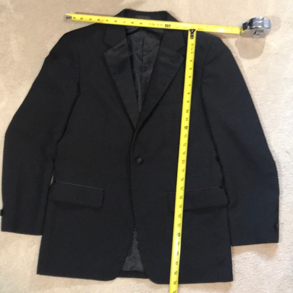 Neil Allyn Black Tuxedo w/ shirt, vest, & bow tie - Picture 10 of 16